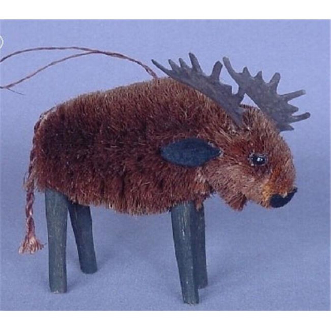 Brushart BRUSHOR72 2.5&#x22; Moose Ornament Puppet Make Delightful and Imaginative Gifts